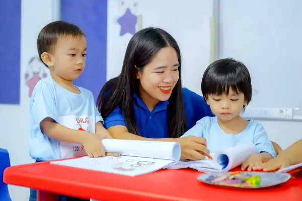 Children learning together at CHLC Therapy Center