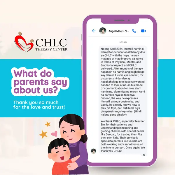 Parent Testimonial