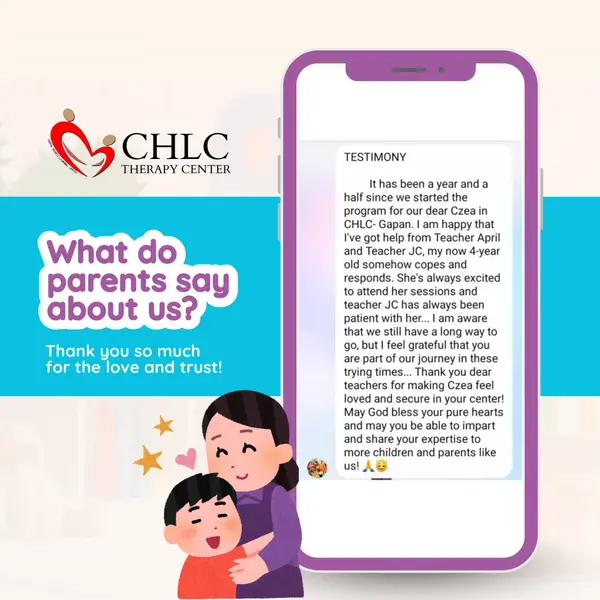 Parent Testimonial